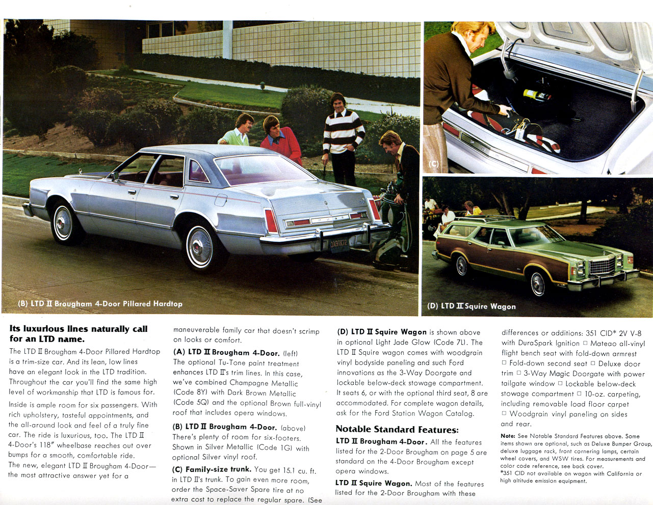 1977 Ford LTD II Brochure Page 10